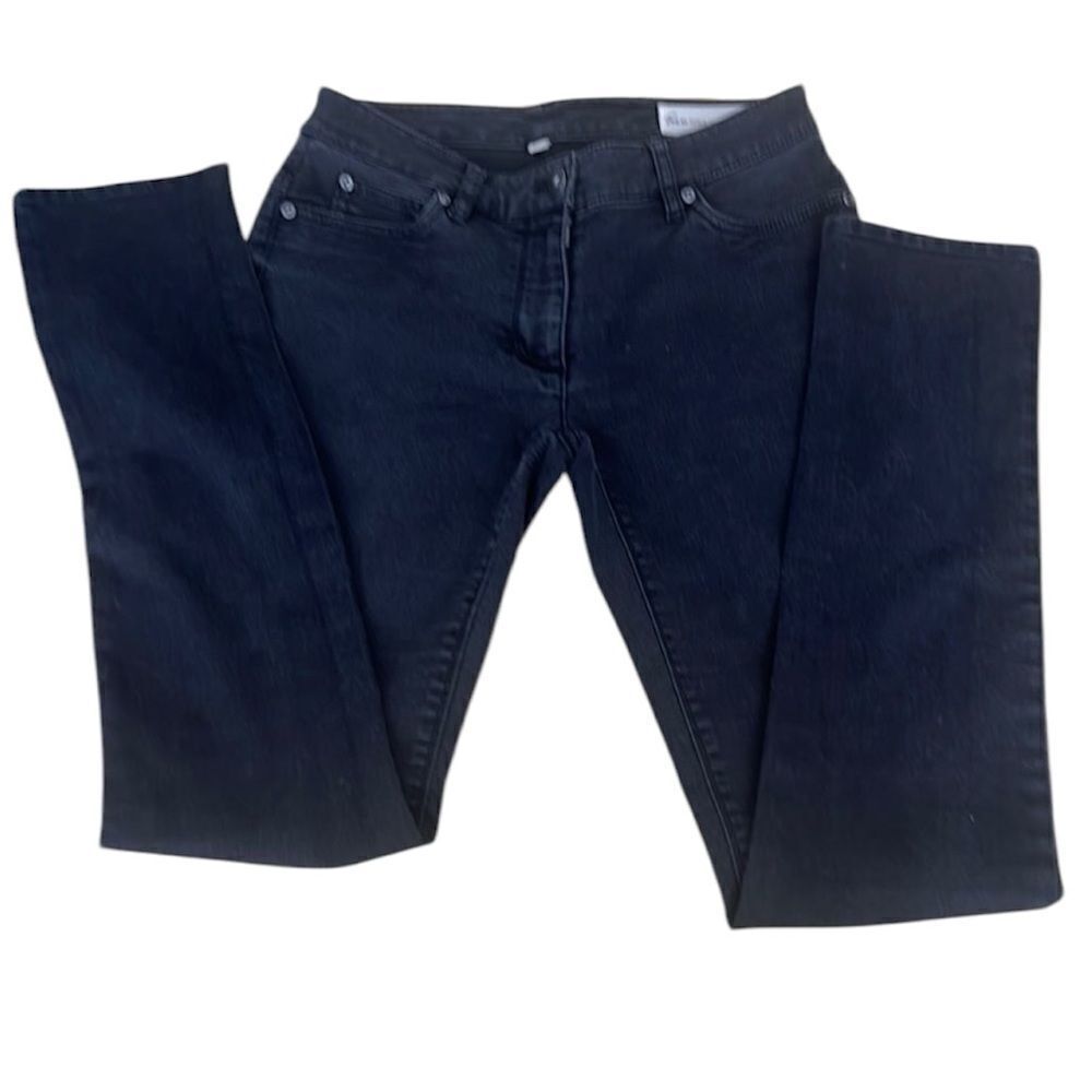 Two by Vince Camuto sz 27 slightly faded black skinny stretch jeans